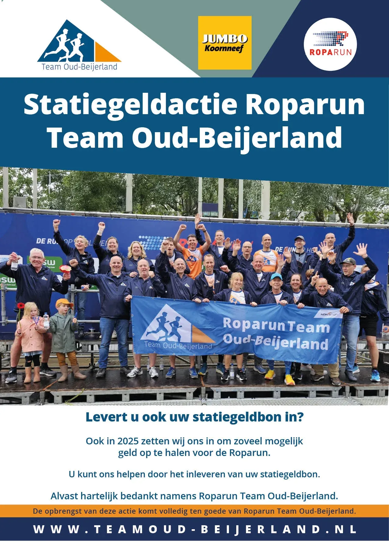 Team Roprun OBL Statiegeldactie 2025